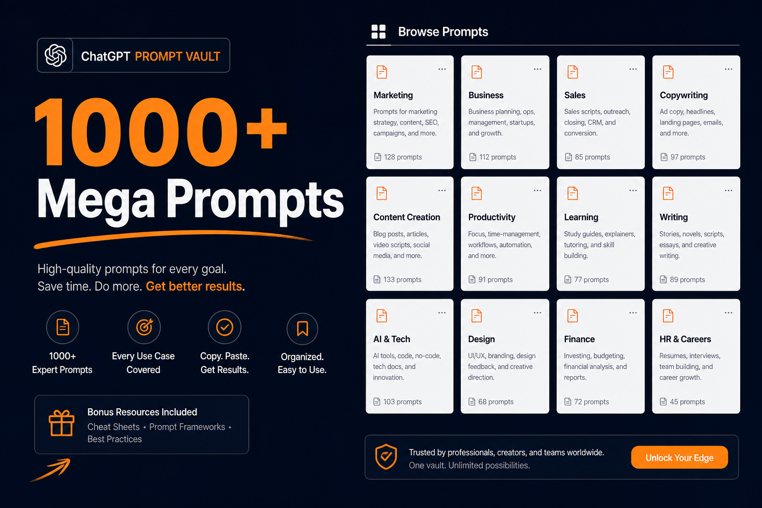 ChatGPT Mega-Prompt Collection
