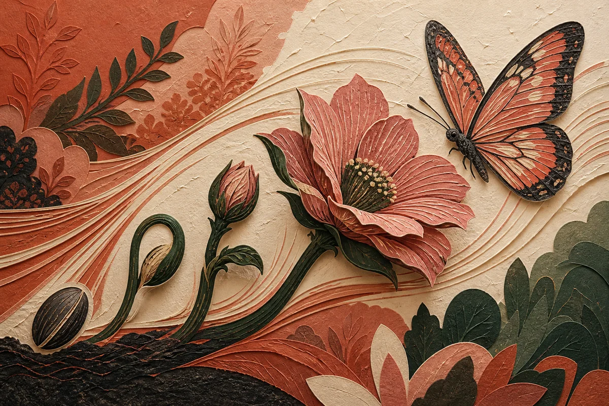 2.5D Printmaking Animation Studio visual example 3