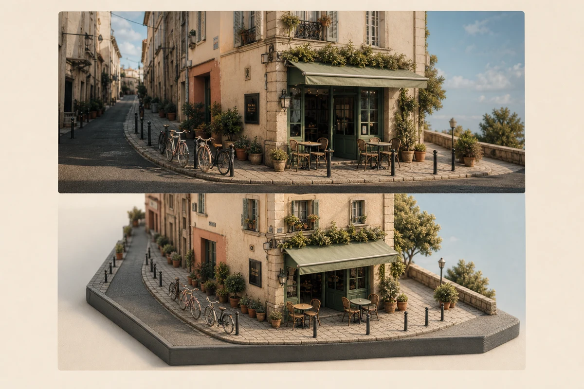 3D Miniature Aesthetic skill example