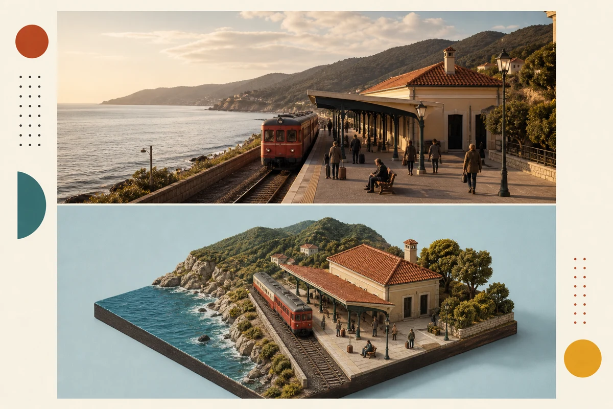 3D Miniature Aesthetic visual example 3