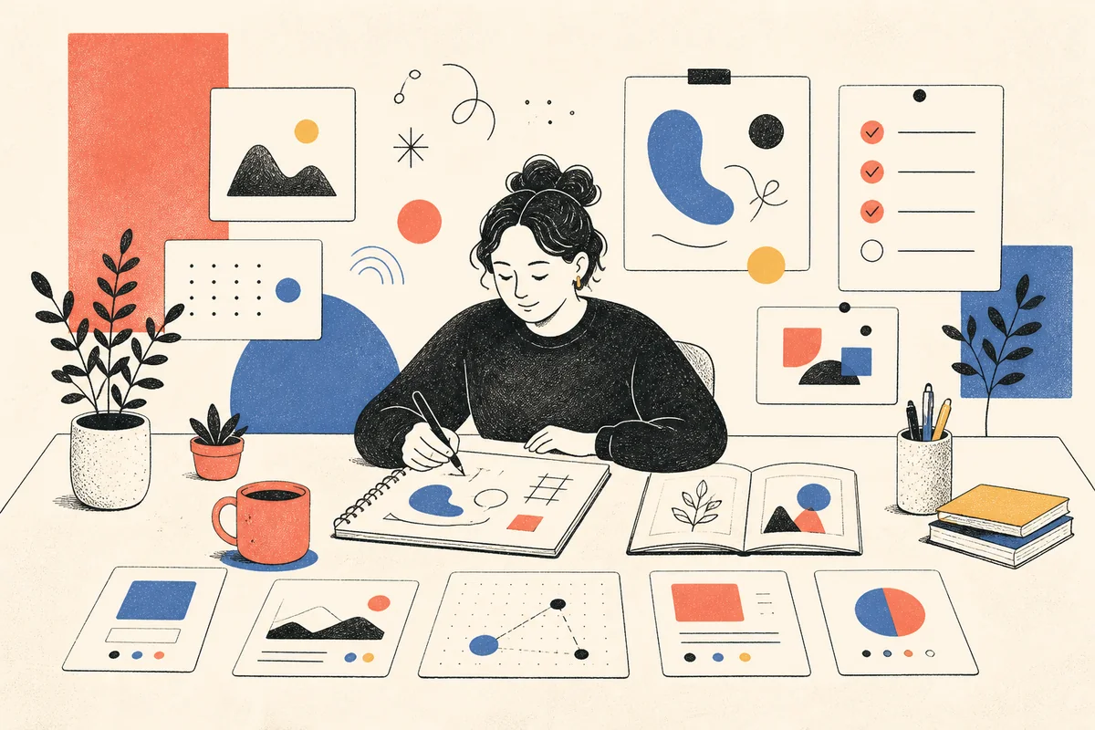Notion-Style Art Studio featured example