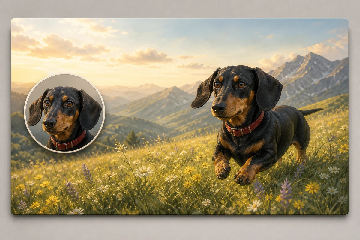 Pet Portrait Pro skill example